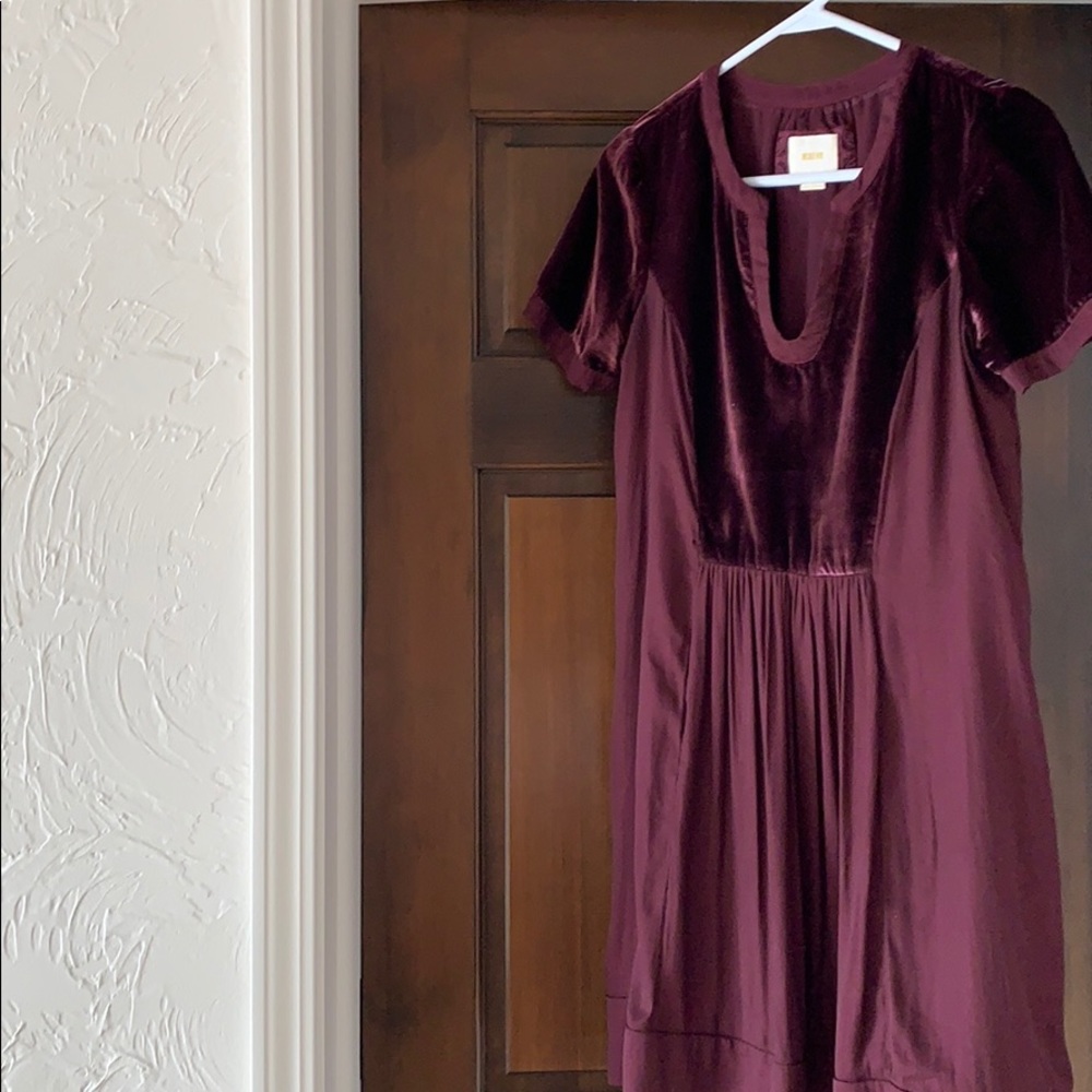 beautiful Maeve velvet dress - perfect condition!
